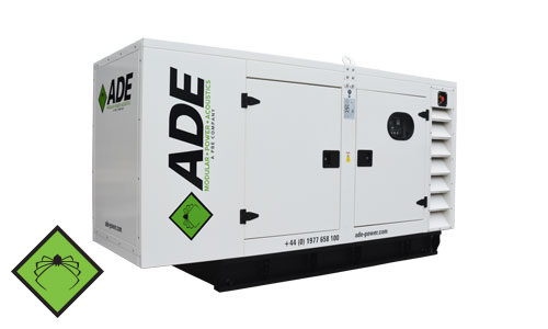 40 kVA Baudouin Single Phase Silent Diesel Generator - ADE Baudouin AB40D5-1P
