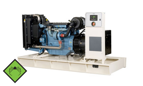 825 kVA Baudouin Open Diesel Generator - ADE Baudouin AB825D5