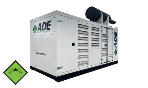 715 kVA Baudouin Silent Diesel Generator - ADE Baudouin AB715D5