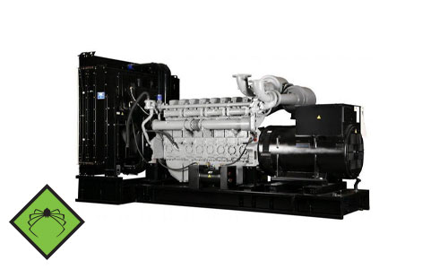 1500 kVA Mitsubishi Open Diesel Generator - ADE Mitsubishi AM1500D5