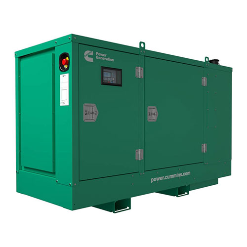 22 kVA Cummins Q Range Silent Diesel Generator - Cummins C22D5Q Genset
