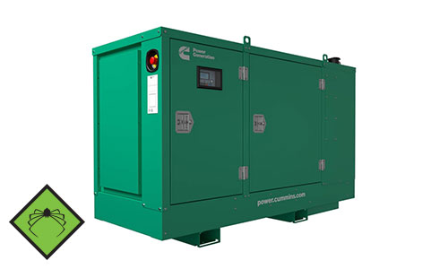 33 kVA Cummins Q Range Silent Diesel Generator - Cummins C33D5Q Genset