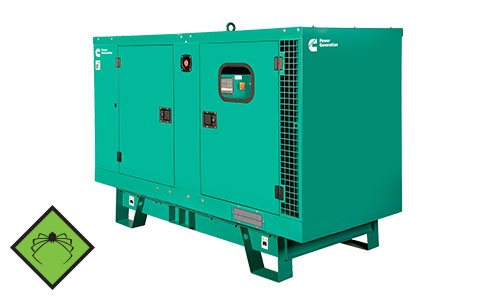 Безшумний дизельний генератор Cummins потужністю 38 кВА - генераторна установка Cummins C38D5