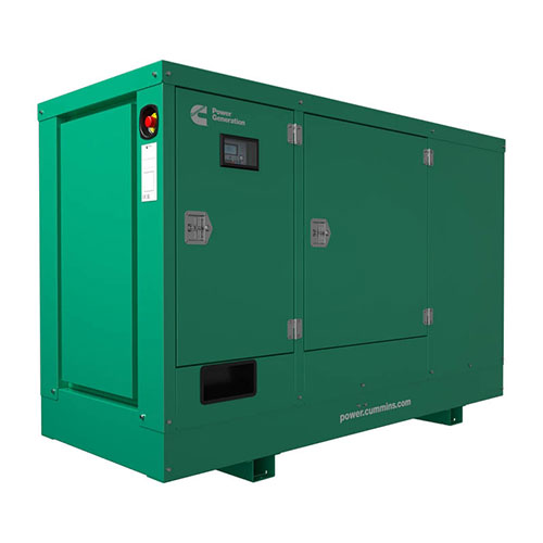 44 kVA Cummins Q Range Silent Diesel Generator - Cummins C44D5EQ Genset