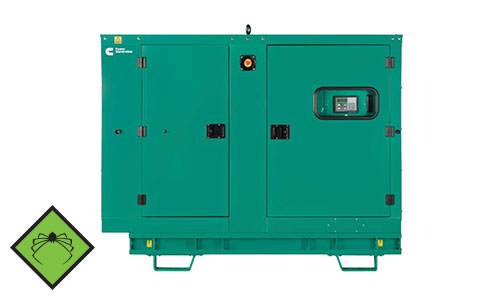 Безшумний дизельний генератор Cummins потужністю 55 кВА - генераторна установка Cummins C55D5e