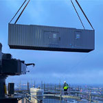1675kVA Rooftop Life Safety Diesel Generator Installation