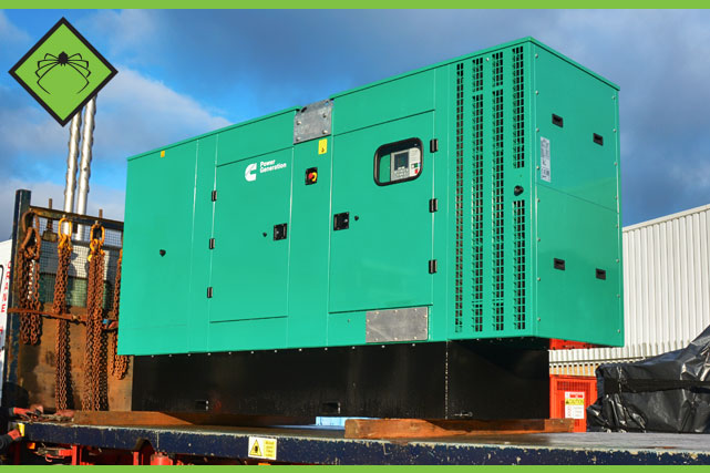 Scotland Hospital Medical Power 220 kVA Cummins Emergency Standby Silent Diesel Generator with Bund Tray