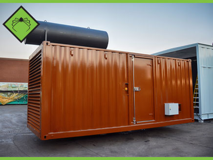 Containerised 550kVA Mental Health Services Diesel Generator