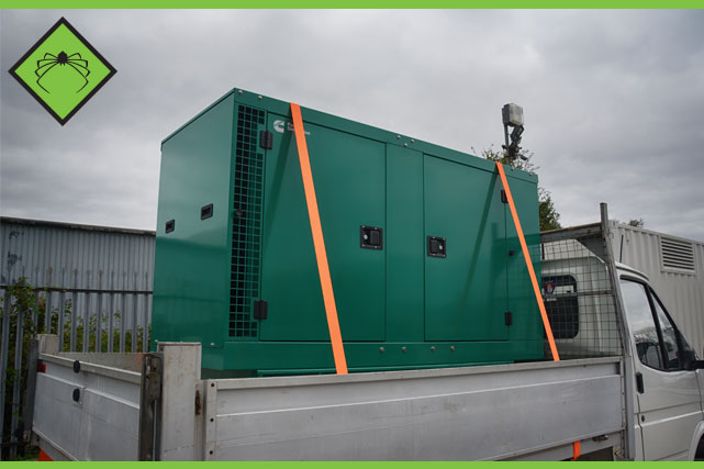 38kVA Cummins C38D5 Silent Diesel Generator for Paint Spray Booth Backup Power in Derby, UK